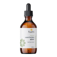 Fushi Hawthorn Berry Organic Tincture 100ml, 1:2@25%, Certified Organic Biodynamic Harvested EXP19-10-23