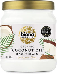 Biona  Raw Virgin Coconut Oil 1.2kg ( BEST BEFORE END : 31-08-2024)