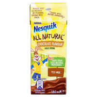 Nesquik All Natural Chocolate Flavour Milk Drink 180ml( BBE: 11-2023)