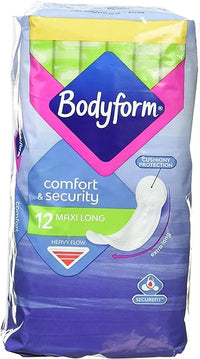 Bodyform Maxi Long Towels 12 Liners