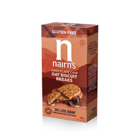 NAIRN S OATCAKES Gluten Free Biscuits Breaks Choc Chip - 160g( EXPIRED* 09-MAY-2023)