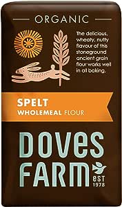 DOVES FARM Organic Spelt Flour - Wholegrain - 1kg*( EXPIRED: 05/06/2023)