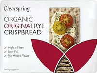 Clearspring Organic Sesame Rye Crispbread 200g( BBE-07-12-2023)