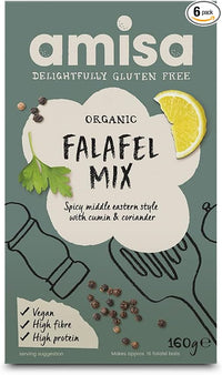 Amisa Organic - Gluten Free Mixes - Falafel - 160g* BBE-( 08-12-2023)