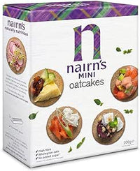 Nairns - Oatcakes - Mini - 200g( BBE* 08-MAY-2023)