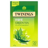 TWININGS MINT GREEN TEA 20 BAGS( EXPIRED* MAY-2023)