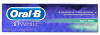 Oral-B 3D White Soft Mint Toothpaste 75ml (**BEST BEFORE END** 11/2023)