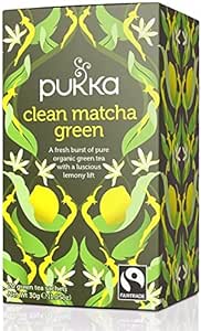 PUKKA Organic Clean Matcha Green Tea, 20 ( EXPIRED: * NOVEMBER-11-2022)