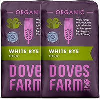 DOVES FARM Organic White Rye Flour - 1kg* ONLY 1 ( EXPIRY :04-05-2023)