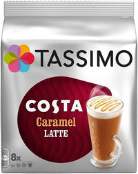 Tassimo Costa Caramel Latte 8 Servings Per Pack( 08-03-2023)