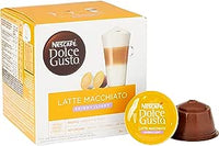 NESCAFE Dolce Gusto Latte Macchiato Coffee Pods 8 Drinks 183g - (31-07-2022)
