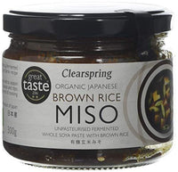 Clearspring Organic Miso Johsen Brown Rice - Unpasteurised 300g