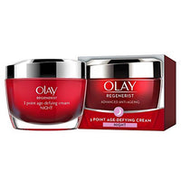 Olay Regenerist 3 Point Firming Anti-Ageing Night Cream Moisturiser for Firm Skin, 50 ml