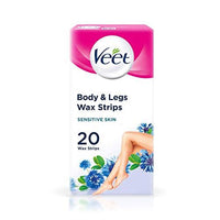 Veet Ready To Use Sensitive Wax Strips - Vitamin E