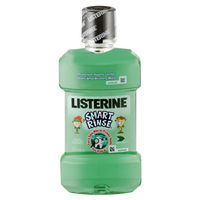 Listerine Smart Rinse Kids Mouthwash Mild Mint 250ml
