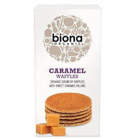 Biona Organic Caramel Waffles 175g