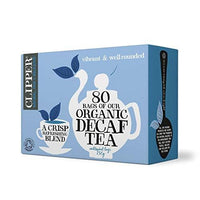 Clipper Organic Decaffeinated Tea 80S (Pack Of 1 Total 80 Teabags)