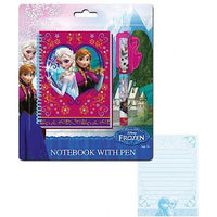 Disney Frozen Princess Notebook With Pen Age 3+