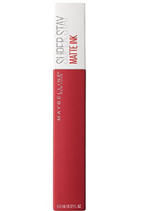 Maybelline Superstay Matte Ink Longlasting Liquid, Red Nude Lipstick, Up to 12 Hour Wear, Non Drying, 20 Pioneer