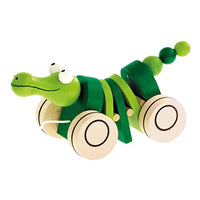 MERTENS Pull along Crocodile Toy