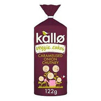 Kallo Caramelised Onion Veggie Cakes 122g
