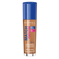 Rimmel London Match Perfection Foundation, Spf 15, 504 Deep Mocha