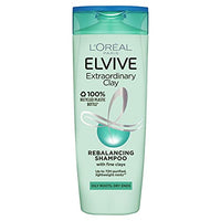 L'Or_al Extraordinary Clay Re-Balancing Shampoo, 400ml