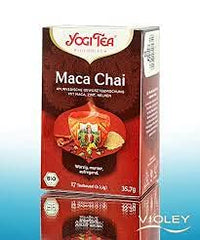 YOGI TEAS - AYURVEDIC Organic Maca Chai - 17bags