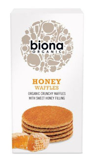 Biona Organic Honey Waffles 175g