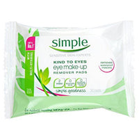 Simple Kind To Eyes Eye Make Up Remover Pads 30 Pieces