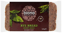 Biona Rye & Hempseed Bread 500g