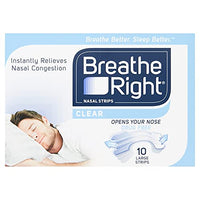Breathe Right Nasal Strips Natural 10s - Large