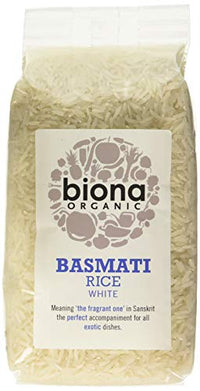 Biona Organic Basmati White Rice 500g