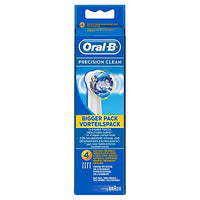 Oral-b Precision Clean Toothbrush Heads Pack Of 4 Replacement Refills For