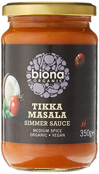 Biona Tikka Masala Simmer Sauce Organic 350g