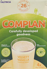 Complan Vanilla Sachets 4 x 55gm
