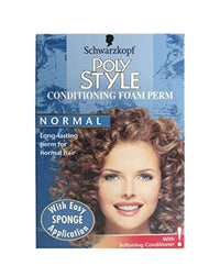 Schwarzkopf Poly Style Conditioning Foam Perm for Normal Hair