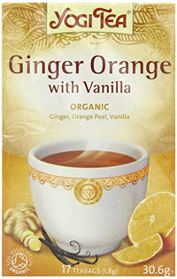 Yogi Tea Ginger Orange & Vanilla Tea 17 Bags