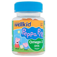 Vitabiotics Wellkid Peppa Pig Omega 3 Pastilles 30s