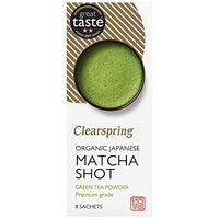 Clearspring Organic Matcha Shot Green Tea Powder Sachet (1gx8)