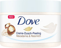 Dove body scrub macadamia 225ml
