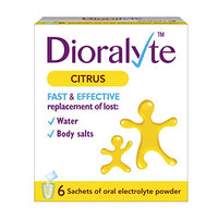 Dioralyte Oral Electrolyte Powders Citrus 6 Sachets