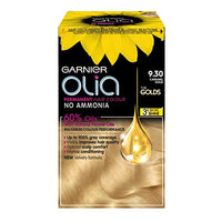 L'Oreal Paris Garnier Olia Gold 9.30 Caramel Gold No Ammonia Permanent Hair Dye
