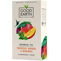 Good Earth Tropical Mango Moringa 15 Biodegradable Tea Bags