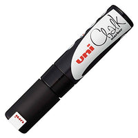 Black Chalk Marker 8mm Chisel Tip