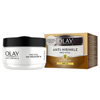 Olay AntiWrinkle Pro Vital Anti-Ageing Moisturiser Day Cream SPF15 50 Ml