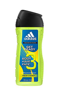 ADIDAS SHOWER GEL 3IN1 GET READY 250ML