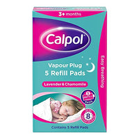 Calpol Vapouriser Night Plug In Refills - 5 Pads