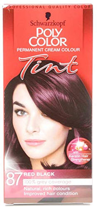 Schwarzkopf Poly Color Tint 87 Red Black