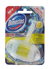 Domestos 3in1 Toilet Rim Block Citrus 40g
